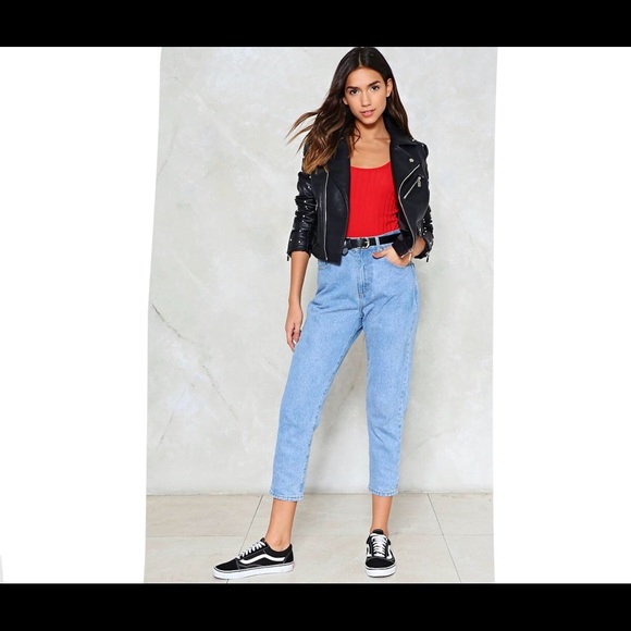 Red Ribbed Bodysuit - Picture 3 of 4